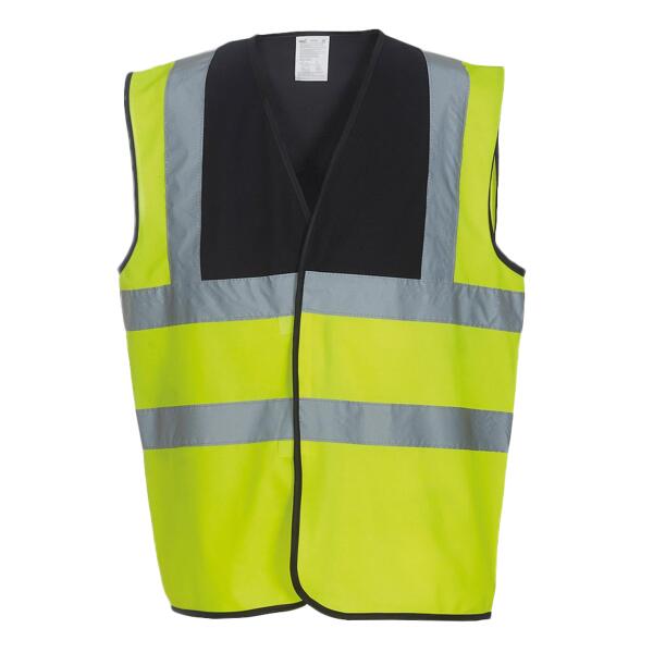Yoko Yoko Hi-Vis Two Band and Braces Waistcoat YK102 Yoko Hi-Vis Two Band and Braces Waistcoat Thumbnail